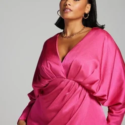 Fashion To Figure Julieta Mermaid Satin Dress