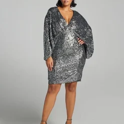 Fashion To Figure Amahle Sequin Dress