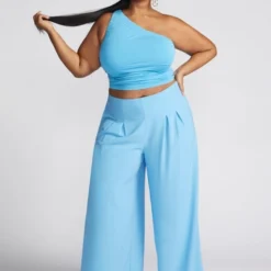 Fashion To Figure Tatenda Pleated Wide Leg Pants