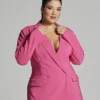 Fashion To Figure Sandra Double Breasted Blazer