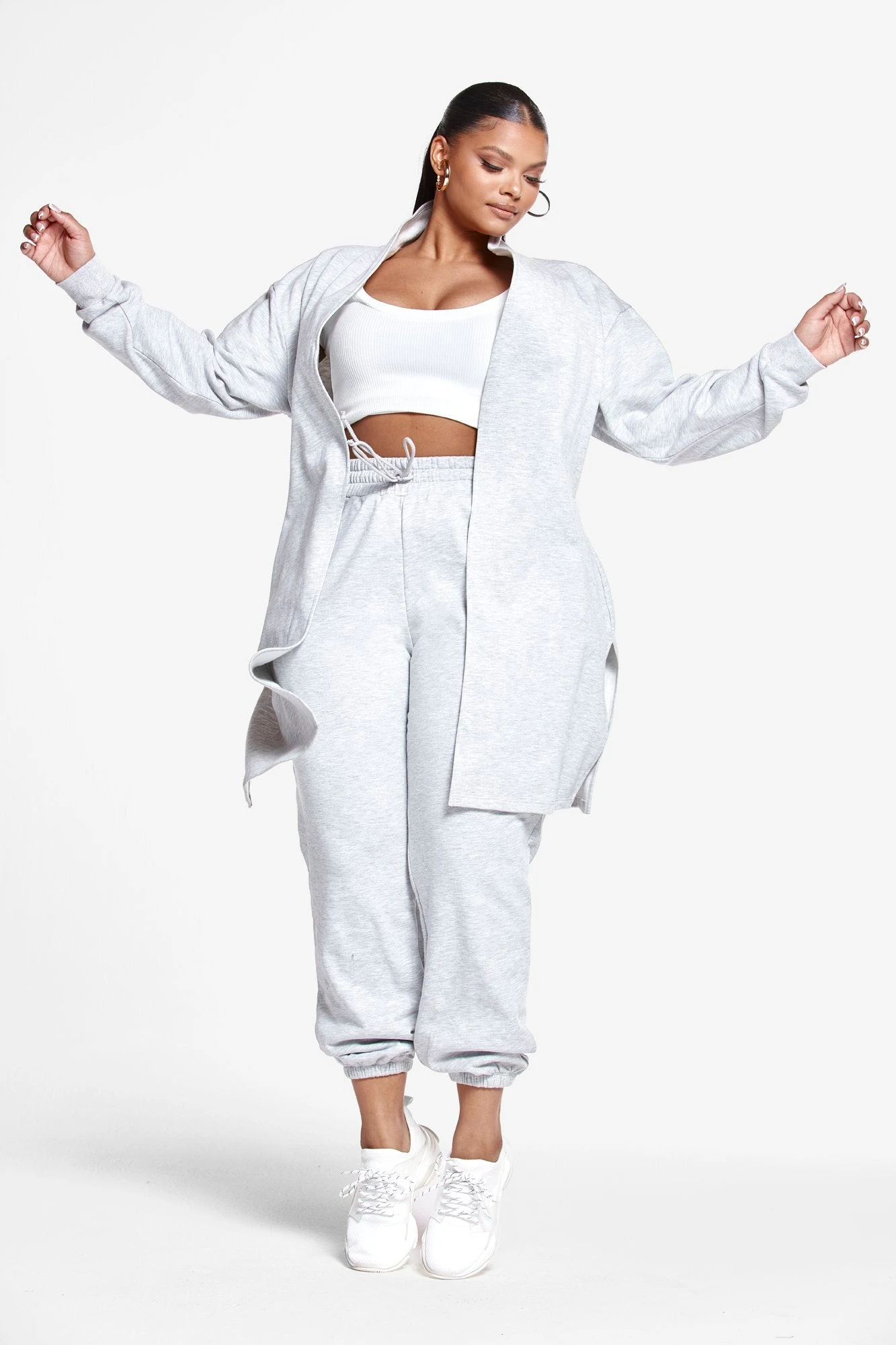 Fashion To Figure Delia French Terry Jogger Pants 1 Fashion To Figure Delia French Terry Jogger Pants