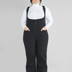 Fashion To Figure Frannie Ski Snow Suspender Pants