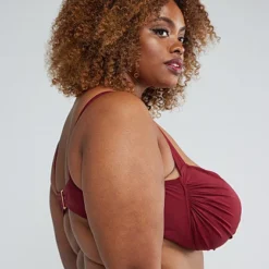 Fashion To Figure Ruched Underwire Bikini Top -Pleasures SHOP 59 95 shirred bikini bra 04fea030 86fb 4266 898f 72eaa5bfaa10