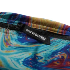 And Wander PRINTED TREK SHORT PANTS -Pleasures SHOP ANDWANDERPRINTEDTREKSHORTPANTSBLUEMIX35742122042 3