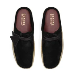 Clarks WALLABEE CUP MULE -Pleasures SHOP ClarksWALLABEECUPMULEBLACKSUEDE826167285 4