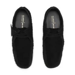Clarks X Aimé Leon Dore WALLABEE -Pleasures SHOP ClarksXALDWALLABEEBLACKWOOL926160882 top