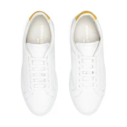 Common Projects WOMEN'S RETRO LOW -Pleasures SHOP CommonProjectsWRETROLOWWHITEYELLOW366093 0574 4