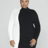 Fashion To Figure Gillian Two Tone Sweater Dress