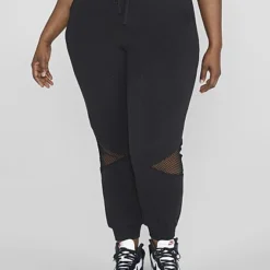Fashion To Figure Katina Mesh Insert Jogger Pants