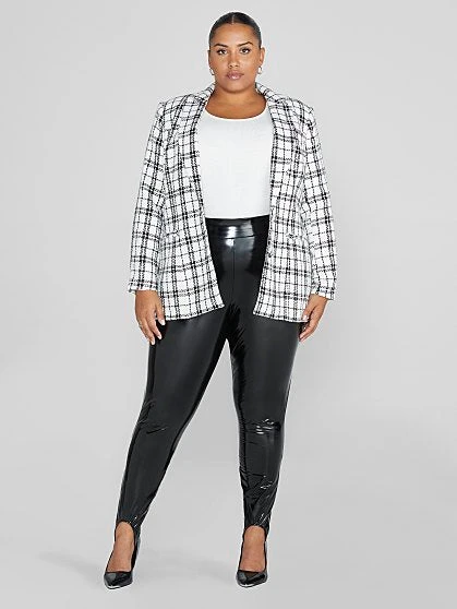 Fashion To Figure Allison Sleeveless Blazer 1 Fashion To Figure Allison Sleeveless Blazer