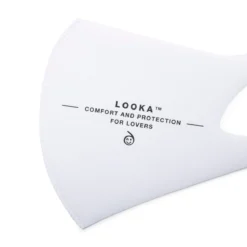 Marketplace LOOKA LOGO MASK -Pleasures SHOP Marketplace LOOKA LOGO MASK LOVERS WHITE L M A04 3