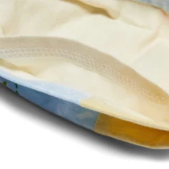 Marketplace ETAKO ETAKO GOLDENROD + INDIGO OVERDYE VINTAGE FLORAL PATCHWORK FACE MASK -Pleasures SHOP MarketplaceGOLDENRODXINDIGOOVERDYEVINTAGEFLORALPATCHWORKINDIGOO SKO12 9