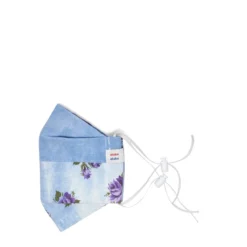 Marketplace ETAKO ETAKO INDIGO OVERDYE VINTAGE PURPLE ROSE PATCHWORK FACE MASK -Pleasures SHOP MarketplaceINDIGOOVERDYEVINTAGEPURPLEROSEPATCHWORKINDIGOO SKO11 5