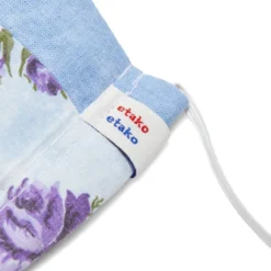 Marketplace ETAKO ETAKO INDIGO OVERDYE VINTAGE PURPLE ROSE PATCHWORK FACE MASK -Pleasures SHOP MarketplaceINDIGOOVERDYEVINTAGEPURPLEROSEPATCHWORKINDIGOO SKO11 7