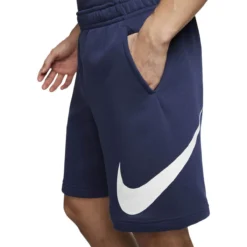 NIKE SPORTSWEAR CLUB SHORTS -Pleasures SHOP NIKESPORTSWEARCLUBSHORTSMidnightNavyWhiteSBV2721 410 3