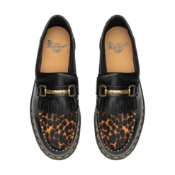 Dr. Martens ADRIAN SNAFFLE -Pleasures SHOP drmartensADRIANSNAFFLEBLACKMICROLEOPARD827730001 4