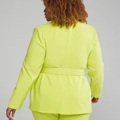 Fashion To Figure Diedre Belted Blazer