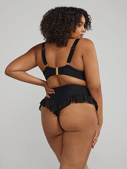 Fashion To Figure Ruffle Detail Bikini Top 1 Fashion To Figure Ruffle Detail Bikini Top