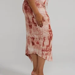 Fashion To Figure Side Slit Ruched Midi Skirt -Pleasures SHOP handle 9f4e5d5f 5563 4c4d 96a0 b6f90c62bed4