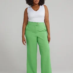 Fashion To Figure High Rise Straight Leg Trouser Pants -Pleasures SHOP handle bfb05c75 09e8 4a0b bb76 ec1987c1a2a3