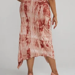 Fashion To Figure Side Slit Ruched Midi Skirt -Pleasures SHOP handle d6ec5132 a29a 4a9e bcdf 77ad99afa028