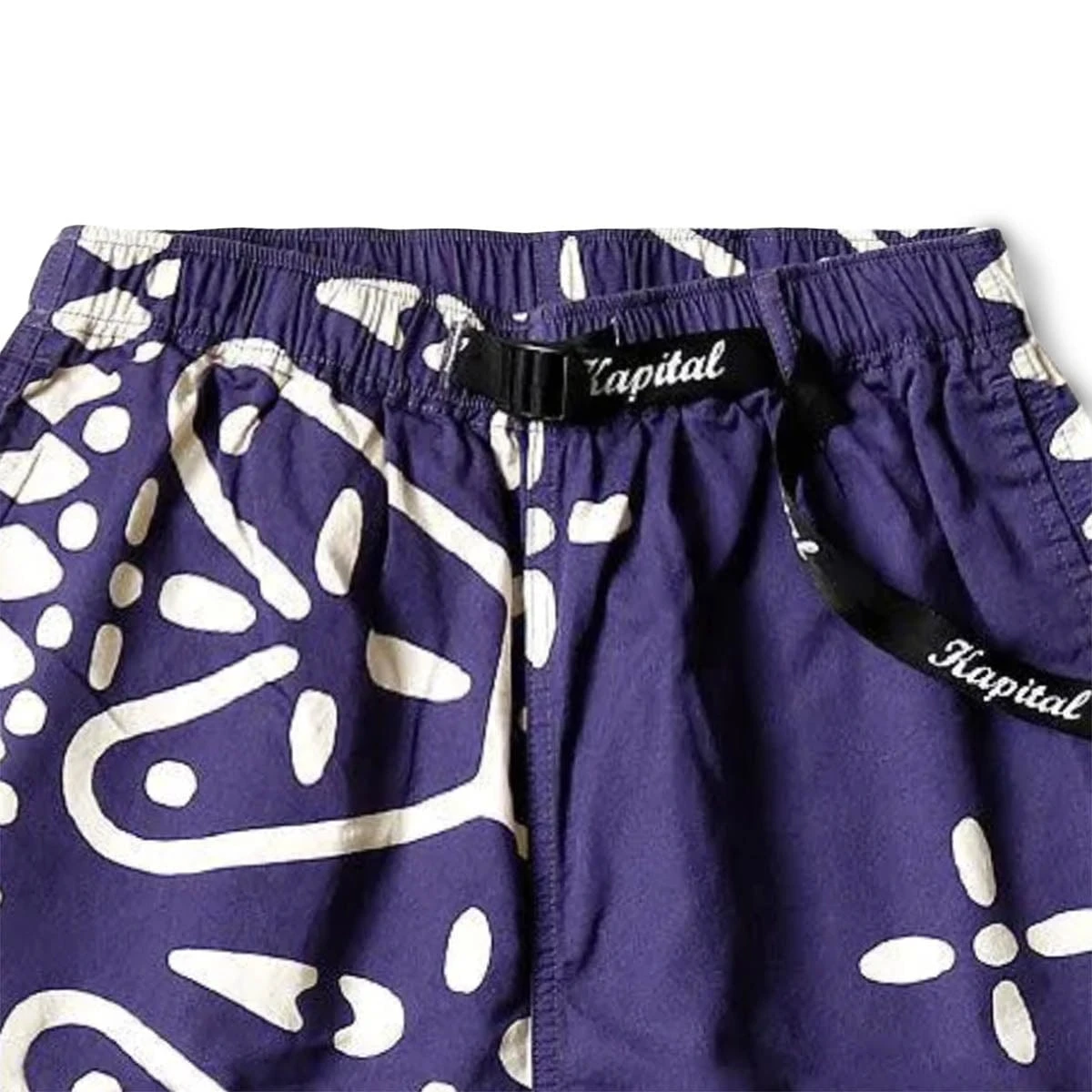 KAPITAL COMBED BURBERRY HUMONGO CROSS EASY SHORTS 2 KAPITAL COMBED BURBERRY HUMONGO CROSS EASY SHORTS - Image 2