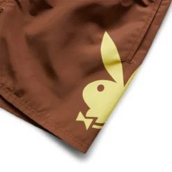 Pleasures X PLAYBOY COLLIDE SHORT -Pleasures SHOP pleasuresXPLAYBOYCOLLIDESHORTBROWNSP22PB035 BROWN 3