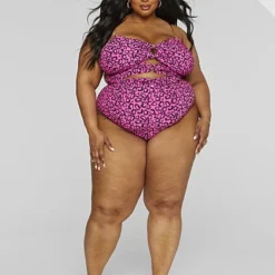 Fashion To Figure Esther Leopard Print Bikini Bottom 12 Fashion To Figure Esther Leopard Print Bikini Bottom -Pleasures SHOP plus size esther leopard print bikini bottom