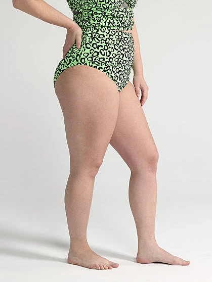 Fashion To Figure Esther Leopard Print Bikini Bottom 2 Fashion To Figure Esther Leopard Print Bikini Bottom - Image 2
