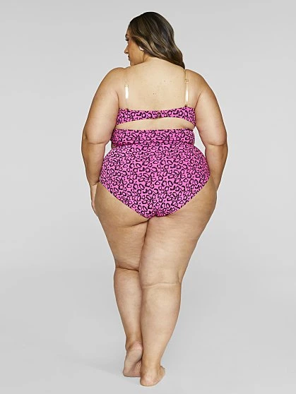 Fashion To Figure Esther Leopard Print Bikini Bottom 3 Fashion To Figure Esther Leopard Print Bikini Bottom - Image 3