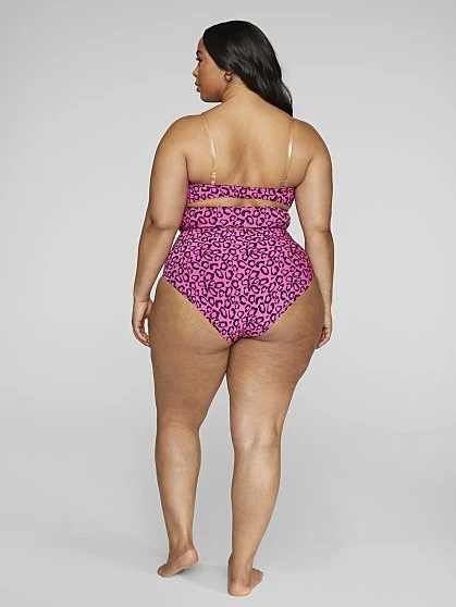 Fashion To Figure Esther Leopard Print Bikini Bottom 7 Fashion To Figure Esther Leopard Print Bikini Bottom - Image 7