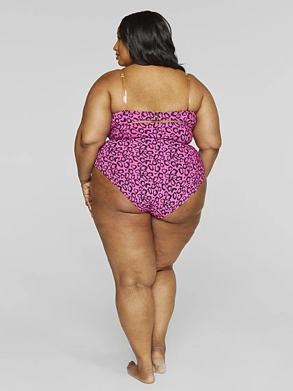 Fashion To Figure Esther Leopard Print Bikini Bottom 6 Fashion To Figure Esther Leopard Print Bikini Bottom - Image 6