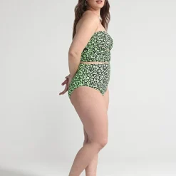 Fashion To Figure Esther Leopard Print Cutout Bikini Top -Pleasures SHOP plus size esther leopard print cutout bikini top 605255e6 5d5a 437c a9a4 a91c4ee6ebf4