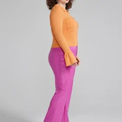 Fashion To Figure Jenisa Button-Down Cropped Cardigan -Pleasures SHOP plus size jenisa button down cropped cardigan