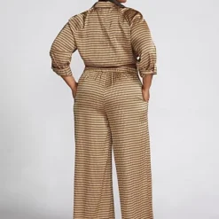 Fashion To Figure Lolonyo Abstract Print Wide Leg Pants -Pleasures SHOP plus size lolonyo abstract print wide leg pants gabrielle union x ftf