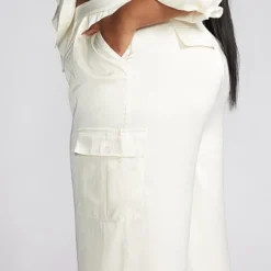 Fashion To Figure Machella Wide Leg Cargo Pants