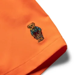 Polo Ralph Lauren TRAVELER VOYAGER BEAR SWIM TRUNK -Pleasures SHOP poloralphlaurenTRAVELERVOYAGERBEARSWIMTRUNKBLAZERACINGORANGEM710890535001 4