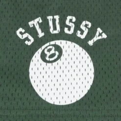 Stüssy 8-BALL MESH SHORT -Pleasures SHOP stussy8 BALLMESHSHORTFORESTS112268 3
