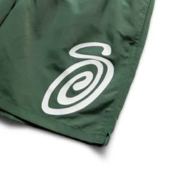 Stüssy CURLY S WATER SHORT -Pleasures SHOP stussyCURLYSWATERSHORTPINES113147 4