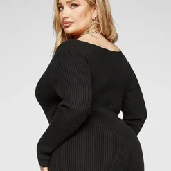 Fashion To Figure Whitney Side Tie Detail Sweater -Pleasures SHOP x 0016b6b8 3a6b 4c8a a35c 95a06a13ff50