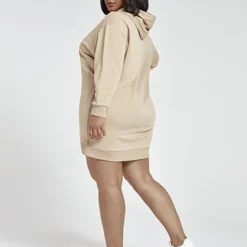 Fashion To Figure Hailey Hooded Sweatshirt Dress -Pleasures SHOP x 006fd650 7704 4ffd aca4 b897abc1c85a