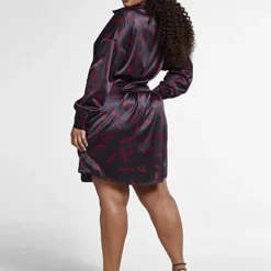 Fashion To Figure Alessia Glamour Print Shirt Dress