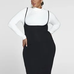 Fashion To Figure Melody High Rise Suspender Skirt