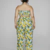 Fashion To Figure Skye Lemon Print Jogger Style Pants