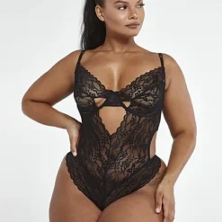Fashion To Figure Katelyn Lace Cutout Bodysuit -Pleasures SHOP x 088bca11 1fcc 4c77 9b49 43985955e1bd