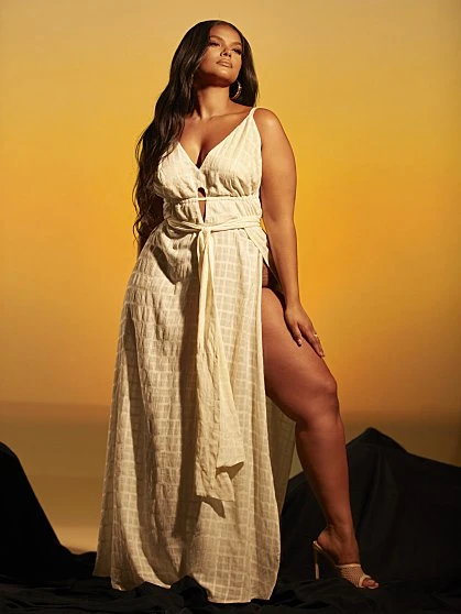 Fashion To Figure Angelica Sleeveless Maxi Dress 6 Fashion To Figure Angelica Sleeveless Maxi Dress - Image 6