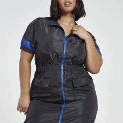 Fashion To Figure Autumn Windbreaker Dress -Pleasures SHOP x 0c209d42 ef61 4730 ae78 410b872b2dd2