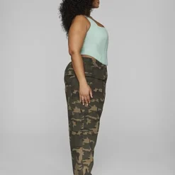 Fashion To Figure Theia Camo Relaxed Fit Pants - Leslie Sidora X FTF -Pleasures SHOP x 0ca0415a b35e 48f3 9913 b9b212d58995