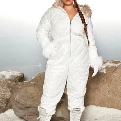 Fashion To Figure Aja Snowsuit With Fur Hood - Garnerstyle X FTF -Pleasures SHOP x 0d2f7108 3228 4cf7 b48f 18637df8059e