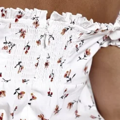 Fashion To Figure Preciosa Off The Shoulder Floral Print Maxi Dress - SRV X FTF